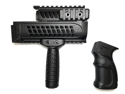 Комплект для АК та модифікацій: Цівка, ручка перенесення вогню, пістолетна рукоятка з відсіком лита