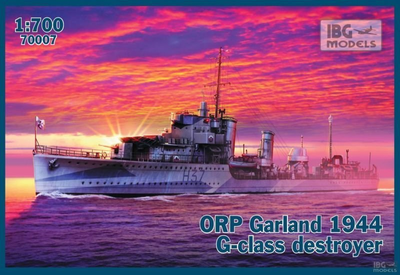 Model plastikowy IBG models ORP Garland 1944 G-class Destroyer (5907747901292)
