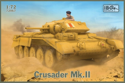 Пластикова модель IBG британський танк Crusader Mk.II (5907747901520)