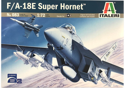 Пластикова модель Italeri F/A-18E Super Hornet (8001283800839)