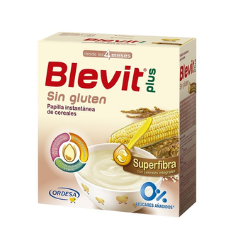 Дитяча рисово-кукурудзяна каша Ordesa Blevit Plus Superfibra Sin Gluten 600 г (8426594018382)