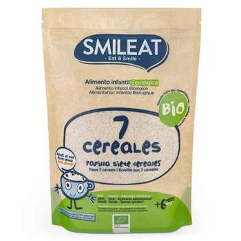 Kaszka wieloziarnista dla dzieci Smileat Papilla 7 Cereales Bio 200 g (8437017636144)
