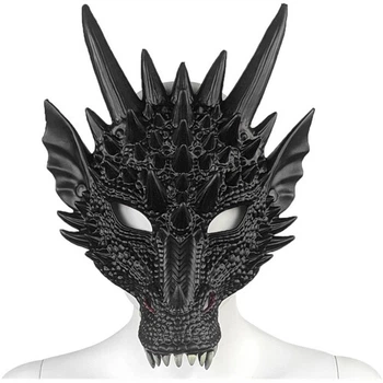 Маска Дракон SETA Decor 19-242BLK