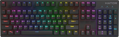 Клавіатура Hator Starfall RGB Hotswap Gateron Red Switch (HTK-597)