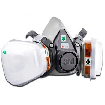 Респиратор полумаска BauTech с фильтрами 3М 6200 (1012-905-00)