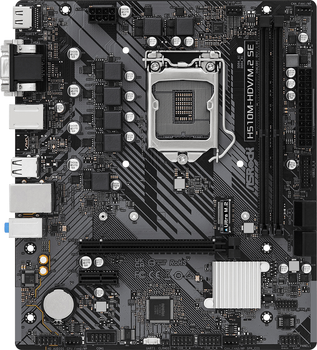 Материнская плата ASRock H510M-HDV/M.2 SE (s1200, Intel H470, PCI-Ex16)