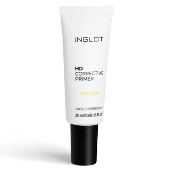 Основа основи під макіяж Inglot hd corrective primer Yellow 20 мл жовтий