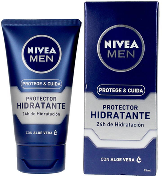 Krem do twarzy nawilżający Nivea Men Protect & Care Aloe Protector 75 ml (4005900637680)