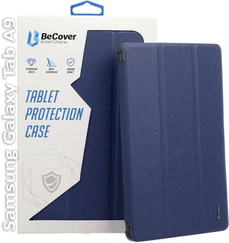 Чехол для планшета Samsung Galaxy Tab A9 SM-X115 8.7" BeCover Smart Case Deep Blue (BC_709903)