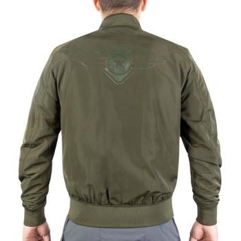 Куртка льотна демісезонна Sturm Mil-Tec Flight Jacket Top Gun Base Olive 2XL