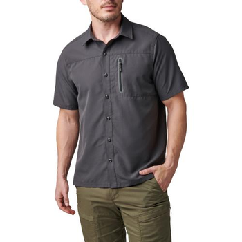 Сорочка тактична 5.11 Tactical Marksman Utility Short Sleeve Shirt Volcanic L