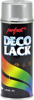 Краска аэрозольная (Perfect) Deco Lack Серебристая 400мл. (RAL 9006) (9006)
