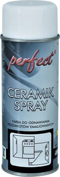 Краска аэрозольная к керамики (Perfect) Ceramik Spray Белый 400мл. (PERFECT)