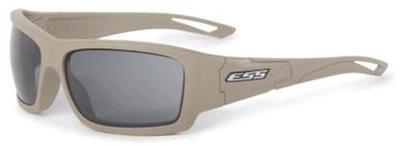 Окуляри захисні балістичні ESS Credence Terrain Tan Smoke Gray Lenses EE9015-14 (03501) (2000980428045)