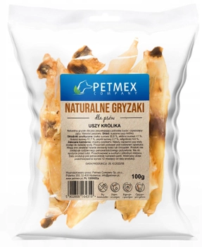 Gryzak dla psa Petmex uszy krolika 100 g (DLPPTXPRZ0009)