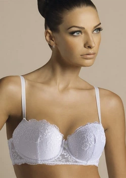 Бюстгальтер балконет LauraBiagiotti 90347 80B Білий