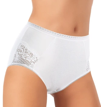 Женские трусы слипы Jadea 524 6/XL Белый