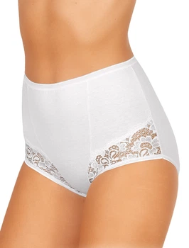 Женские трусы слипы Jadea 06 6/XL Белый