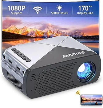 Мультимедийный проектор Antmap VF290 HD Wi-Fi с динамиками g1