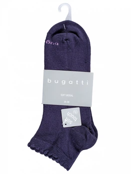 Комплект женских носков Bugatti , 6966/545 синий 35-38