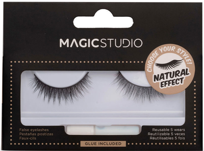 Sztuczne rzęsy Magic Studio Powerful Cosmetics Vegan Natural Effect (8436591929581)