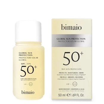 Сонцезахисний крем Bimaio Global Sun Protection SPF 50+ 50 мл (8436044674143)