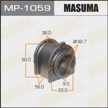 Втулки стабілізатора MASUMA MP1059 Toyota Land Cruiser 4881560260, 4881560221