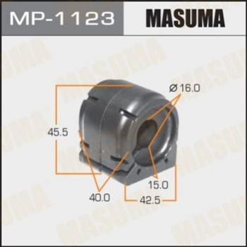 Втулки стабілізатора MASUMA MP1123 Mazda CX-5 KD3528156D, KD3528156B