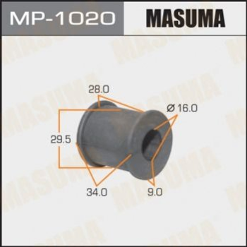 Втулки стабілізатора MASUMA MP1020 Toyota Camry; Lexus RX 4881806150, 4881848021, 4881848020