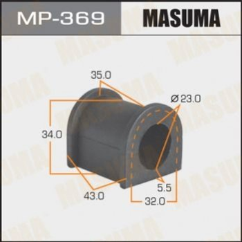 Втулки стабилизатора MASUMA MP369 Suzuki Grand Vitara 4241265D00, 4241270A00