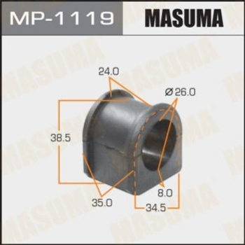 Втулки стабилизатора MASUMA MP1119 Mazda 3 B37F34156B