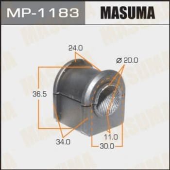Втулки стабілізатора MASUMA MP1183 Mazda 5 C24328156D, C24328156B, C24328156C