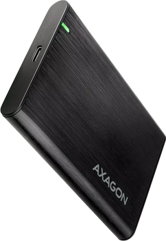Зовнішня кишеня Axagon для SSD/HDD 2.5" USB-C 3.2 Gen 1 — SATA 6G Black (EE25-A6C)