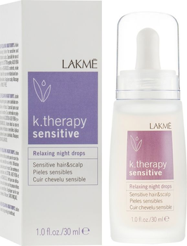 Płyn do włosów Lakmé K.Therapy Sensitive Night Drops 30 ml (8429421431323)
