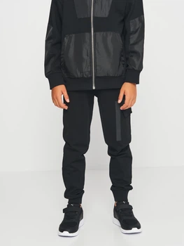 Дитячі спортивні штани-джогери Coccodrillo Everyday Boy A ZC3120101VBA-021 92 см Чорні (5904986182673)