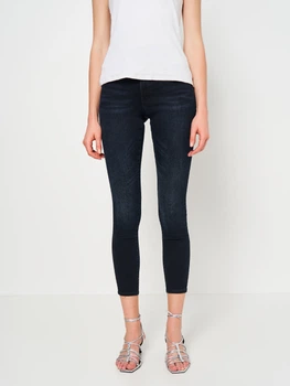 Джинсы Skinny женские H&M 0881111 32 Темно-синие (7000000000660)