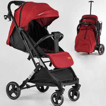 Прогулочная коляска Joy Comfort L-52304 Красный