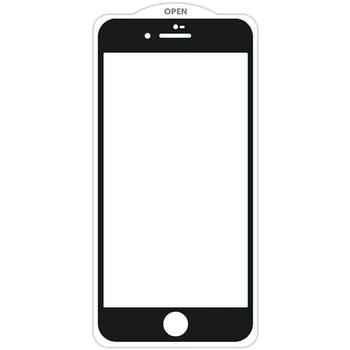 Захисне скло SKLO 5D (тех.пак) для Apple Айфон 7 plus /Айфон 8 plus діагональ 5.5, повноекранне скло з повним проклеюванням, захистом від подряпин, сколів та ударів Black