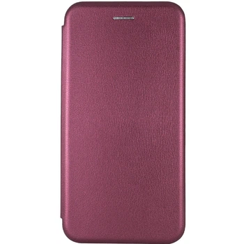 Шкіряний чохол-книжка Classy для Xiaomi Redmi 9 Бордовий - 00000037863_2