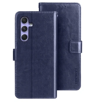 Чохол Idewei для Samsung Galaxy A34 / A346 книжка шкіра PU з візитницею синій