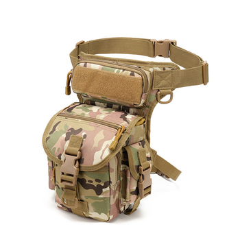 Тактична сумка на стегно військова сумка на ногу мультикам