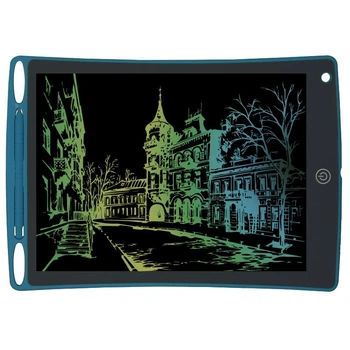 Цветной графический планшет LCD-планшет для рисования Writing Tablet 12 дюймов Blue (HbP050641)