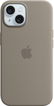 Etui Apple MagSafe Silicone Case do Apple iPhone 15 Clay (MT0Q3)