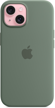 Панель Apple MagSafe Silicone Case для Apple iPhone 15 Cypress (MT0X3)