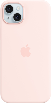 Панель Apple MagSafe Silicone Case для Apple iPhone 15 Plus Light Pink (MT143)