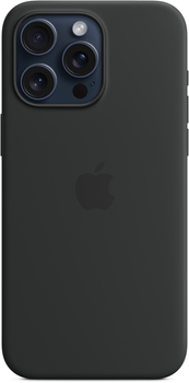 Etui Apple MagSafe Silicone Case do Apple iPhone 15 Pro Max Black (MT1M3)