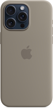 Etui Apple MagSafe Silicone Case do Apple iPhone 15 Pro Max Clay (MT1Q3)