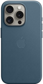 Etui Apple MagSafe FineWoven Case do Apple iPhone 15 Pro Pacific Blue (MT4Q3)