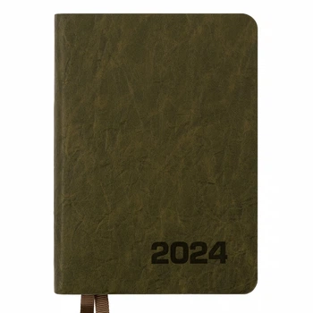 Щоденник Leo Planner А6 датований 2024 Corsa хакі (252461)