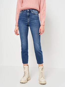 Джинсы Regular Fit женские H&M 0844915 34 Синие (7000000000527)